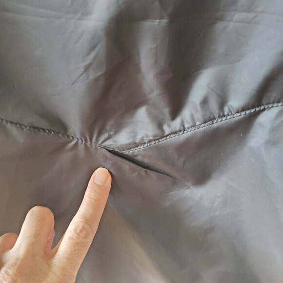 Columbia Women's Black Hooded Windbreaker Jacket size small lightweight athletic - Picture 3 of 10